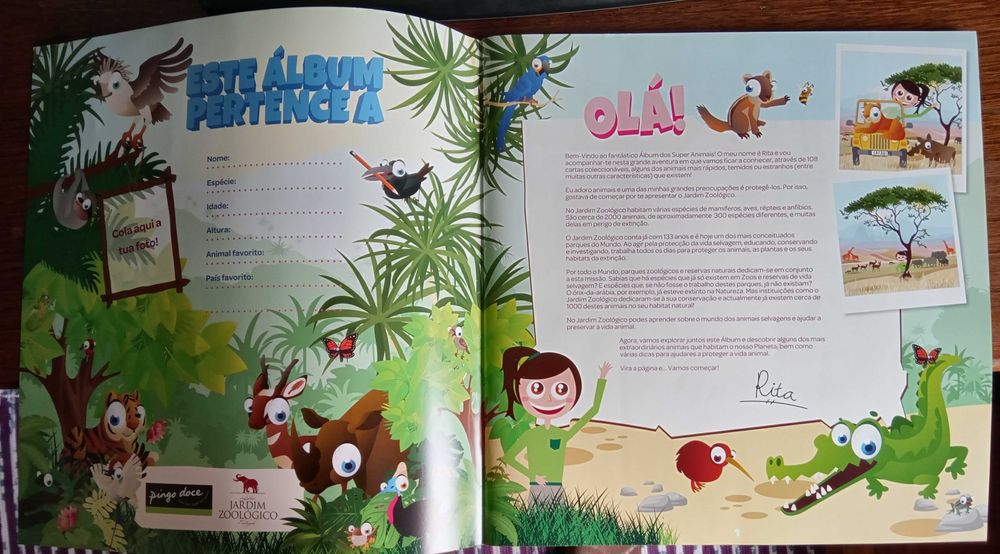 Super Animais - - - Colecção Completa - Pingo Doce - - - - - Cromos