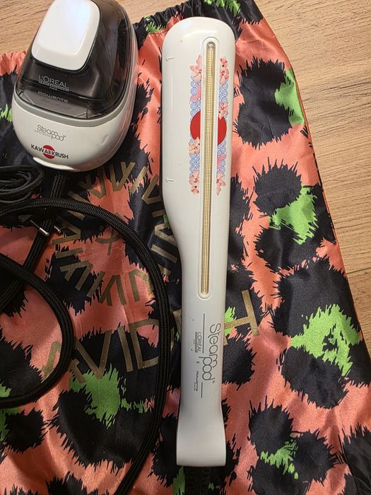 Placas para alisar o cabelo a  vapor