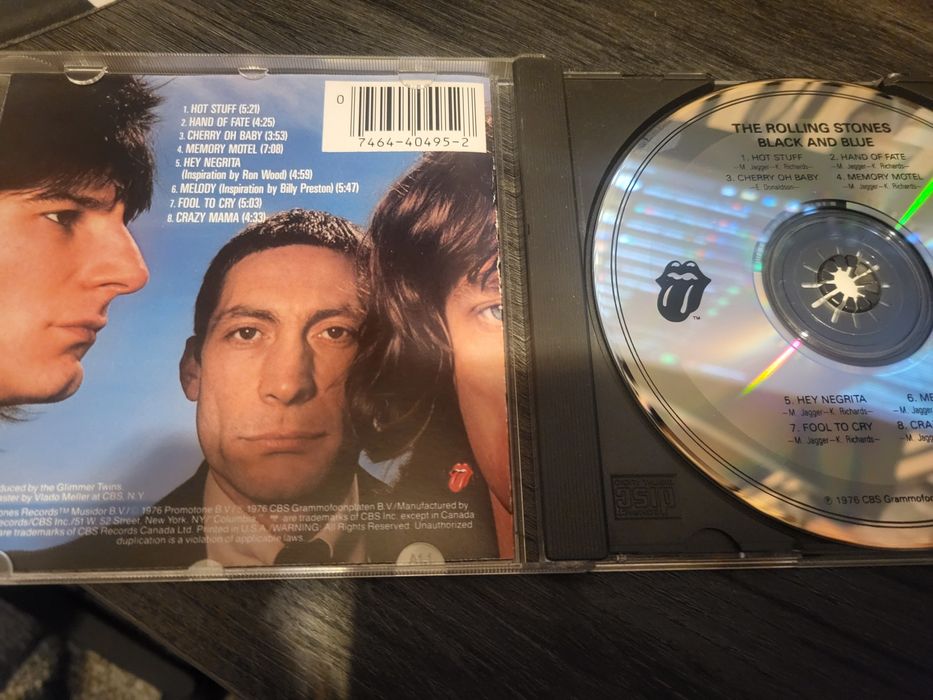 CD The Rolling Stones - Black And Blue (Prensagem Americana)