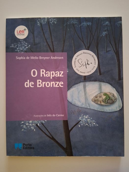 Livro "O rapaz de bronze"
Recomendado pelo plano nacional de leitura