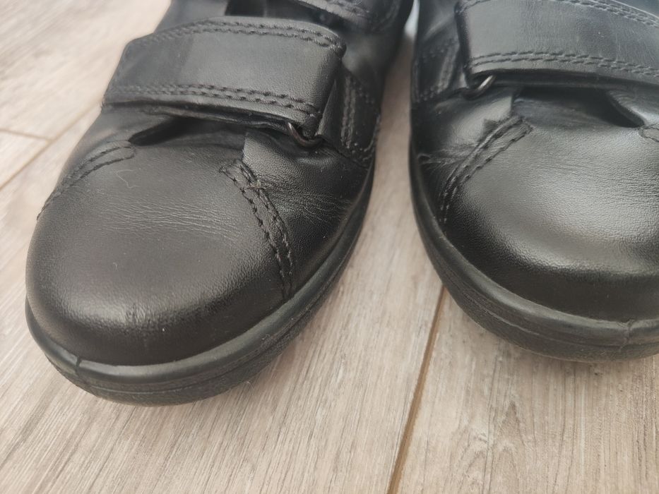 Ecco skórzane czarne buty rozm 37
