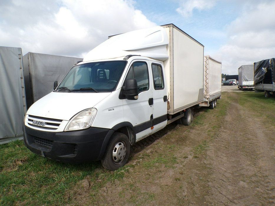 Iveco Daily 35C12  iveco doka dubel kabina bliźniak kontener zestaw