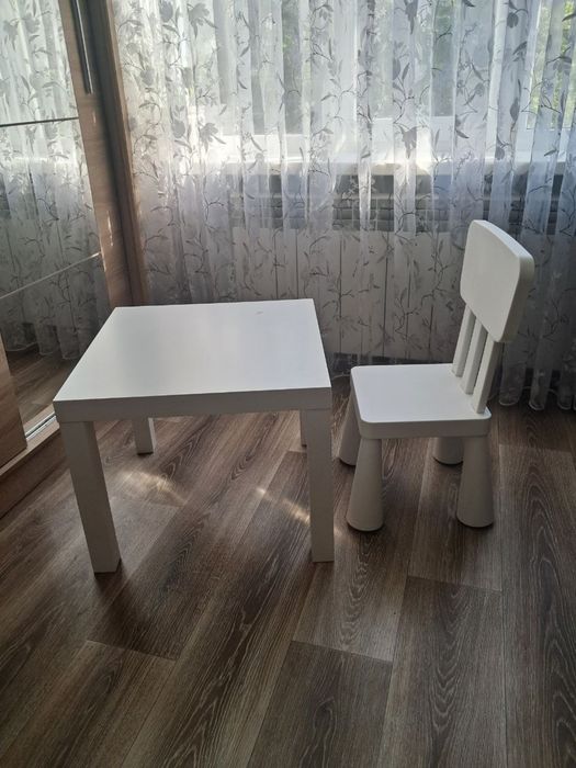 Дитячий столик зі стільчиком IKEA, білий