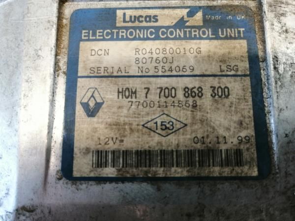 Kit imobilizador RENAULT Kangoo (KC0/1_)