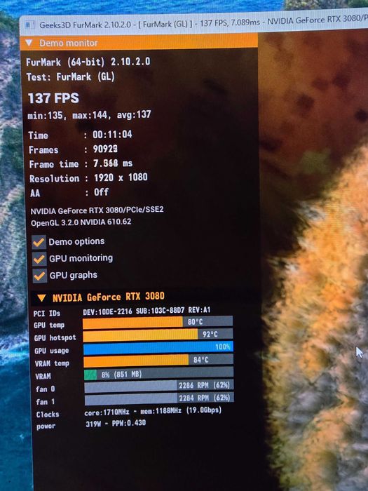 Komputer gamingowy ARGB - RTX 3080 - Ryzen 5600 - 32GB DDR4 - 1TB M.2 - 700W