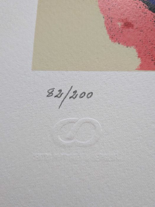 Serigrafia Numerada e Assinada Pedro Cunha Centro Português Serigrafia