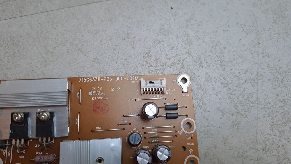 Блок питания 715G6338 плата  телевизора Philips 50PFK4309