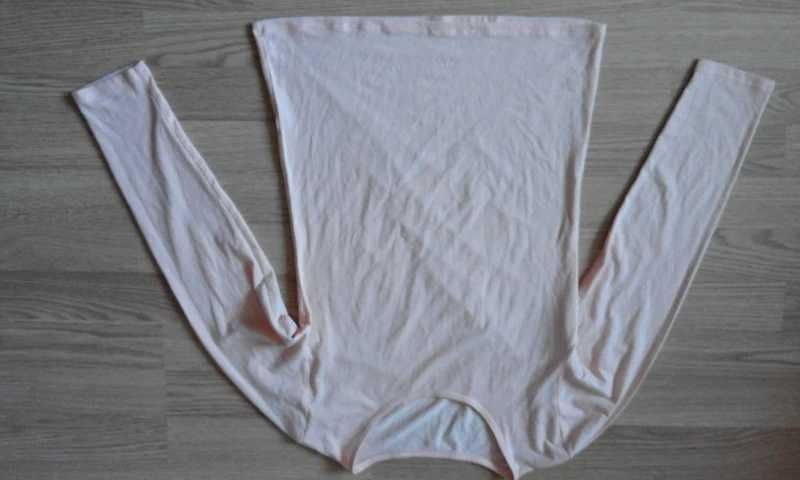 bluzka morelowa 38 bawełna