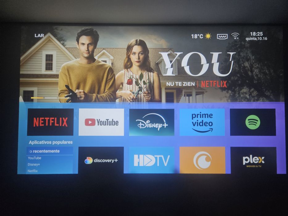 PROJETOR Thundeal TD98 PRO FULL HD ULTIMA VERSÃO