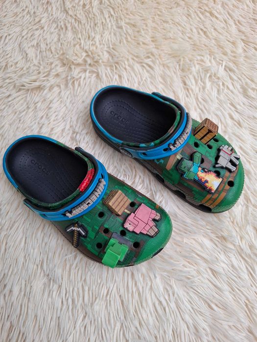 Детские Crocs minecraft р. С 12