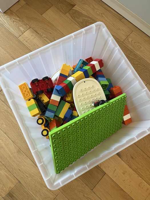 Caixa de legos diversos