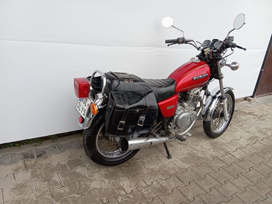 Suzuki gn 250 mozliwy transport