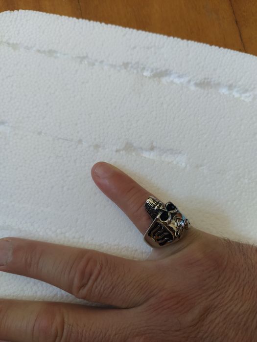 Aneis caveira e urso