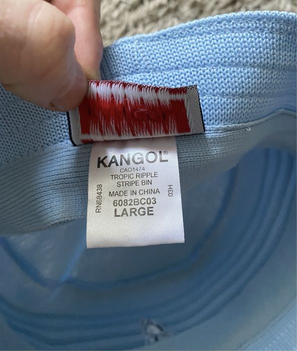 Панама Kangol Denim Baseball Cap, оригинал, размер M/L — zdjęcie 4