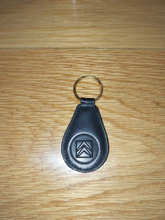 Porta Chaves Antigo em Pele - Citroen