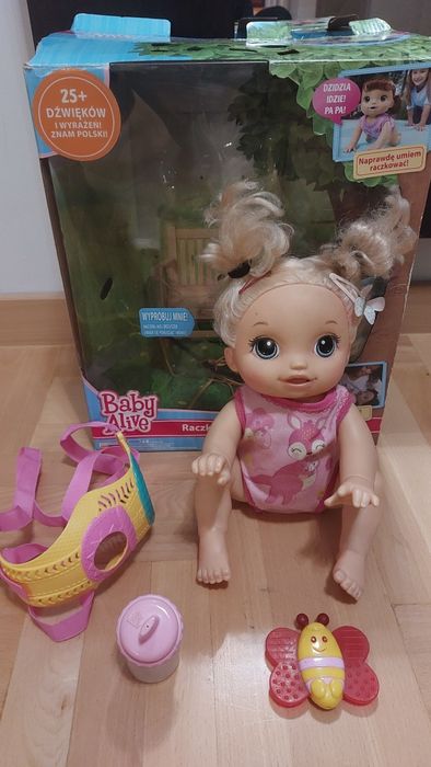 Baby alive raczkujacy maluszek interaktywna