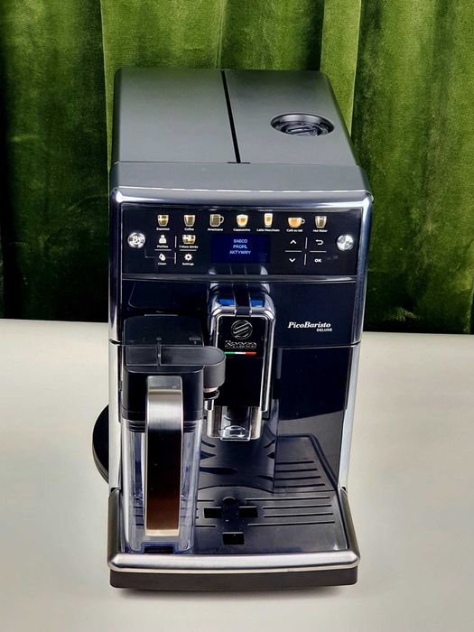 Piękny jak nowy! Saeco PicoBaristo Deluxe z gwarancją! Polskie menu