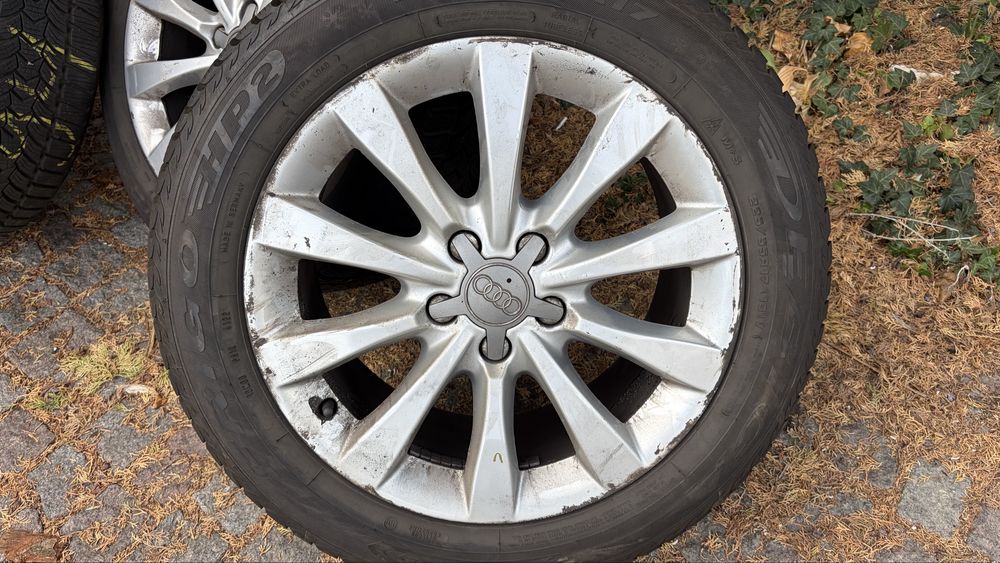 Felgi audi c7 17 + zimówki 225/55/r17 debica frigo