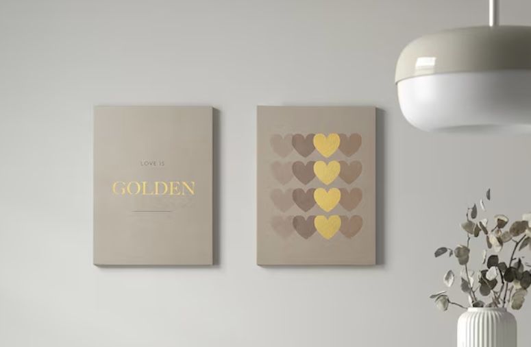 Zestaw dwóch nowych obrazów marki IKEA.