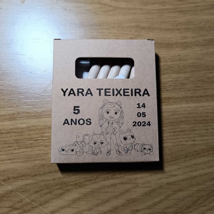 Caixa de cores personalizado