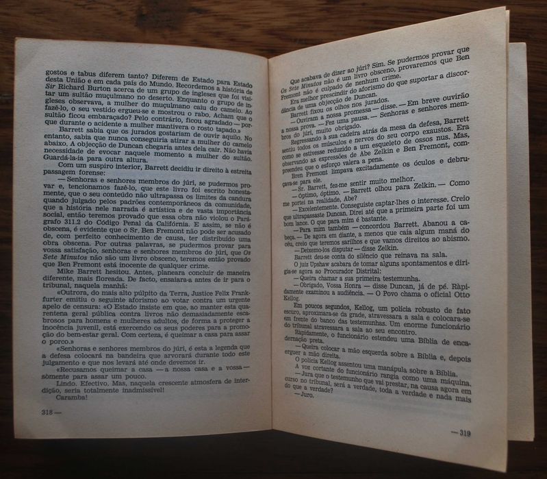 Os Sete Minutos de Irving Wallace