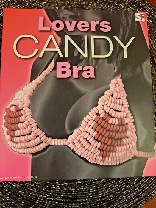 Słodycze - Biustonosz z cukierków lovers candy bra