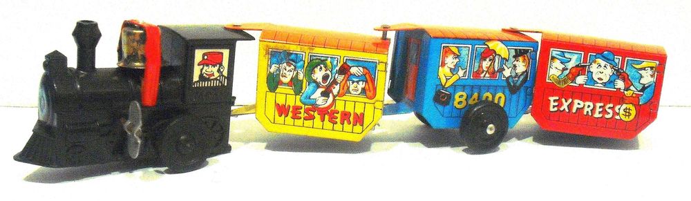 Comboio ZIG ZAG antigo Japonês - anos 60