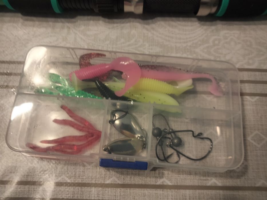 Zestaw wędkarski z pokrowcem