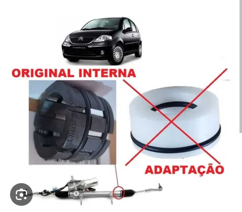 Casquilho caixa direção citroen c2 c3