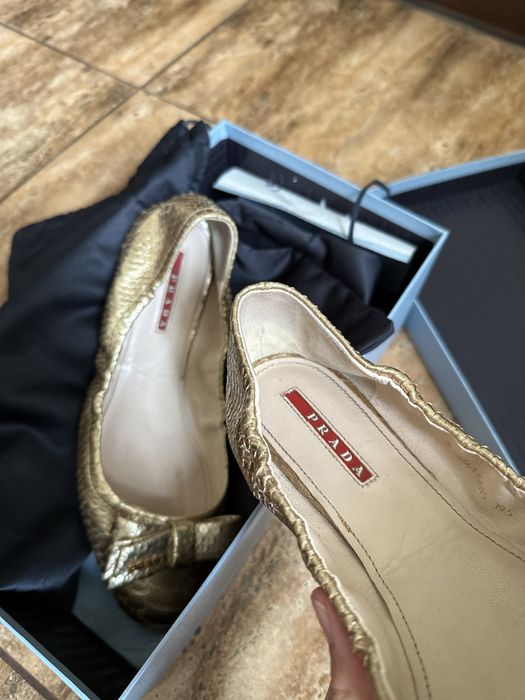 Жіночі туфли Prada оригінал, балетки