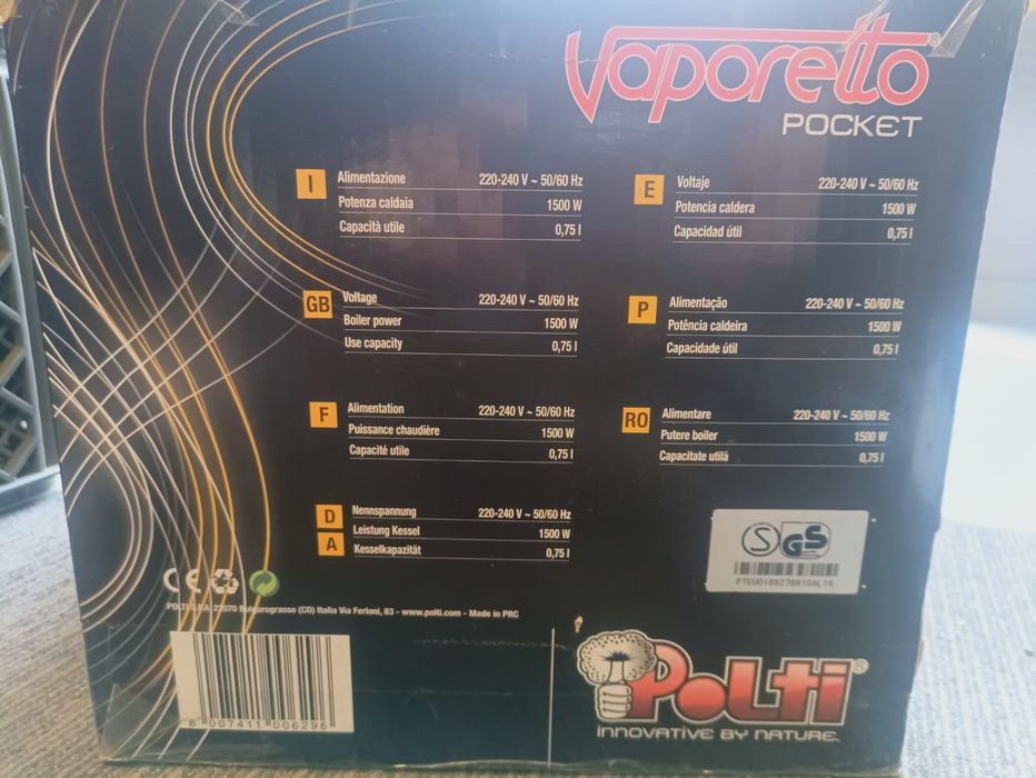 Vaporetto Pocket da Polti