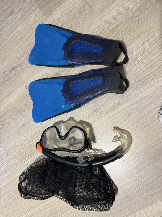 Ласти для плавання + маска трубка