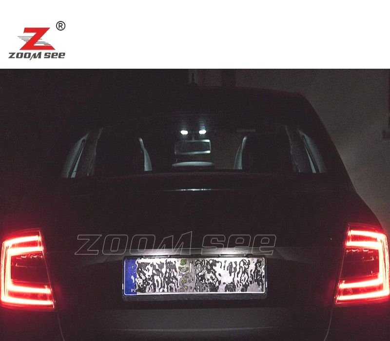 KIT COMPLETO DE 16 LÂMPADAS LED INTERIOR SKODA OCTAVIA 3 MK3 MKIII 5E3 RS 13-20