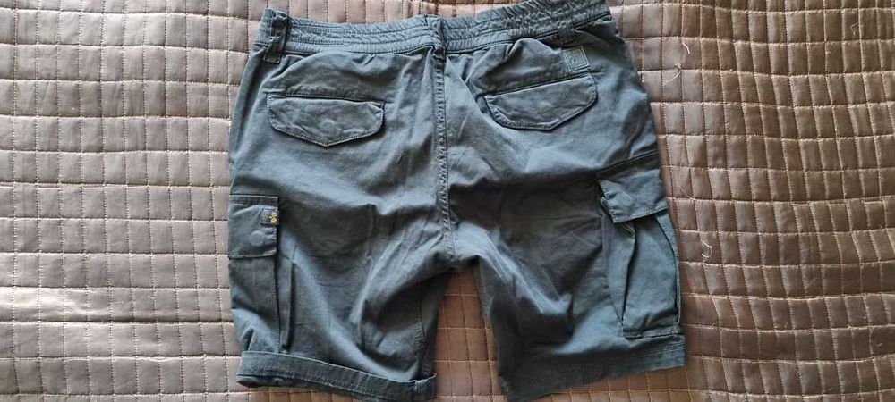 Alpha Industries Airman Short 32 spodenki czarne nowe 116211/03 black