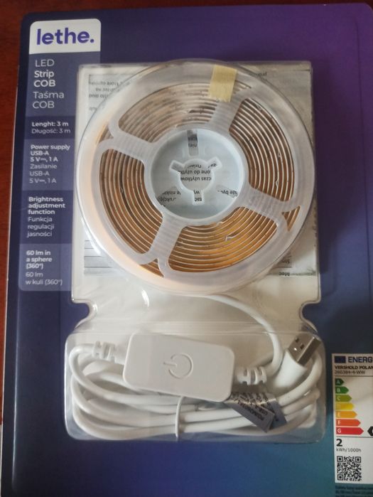 Taśma LED 3 m nowa
