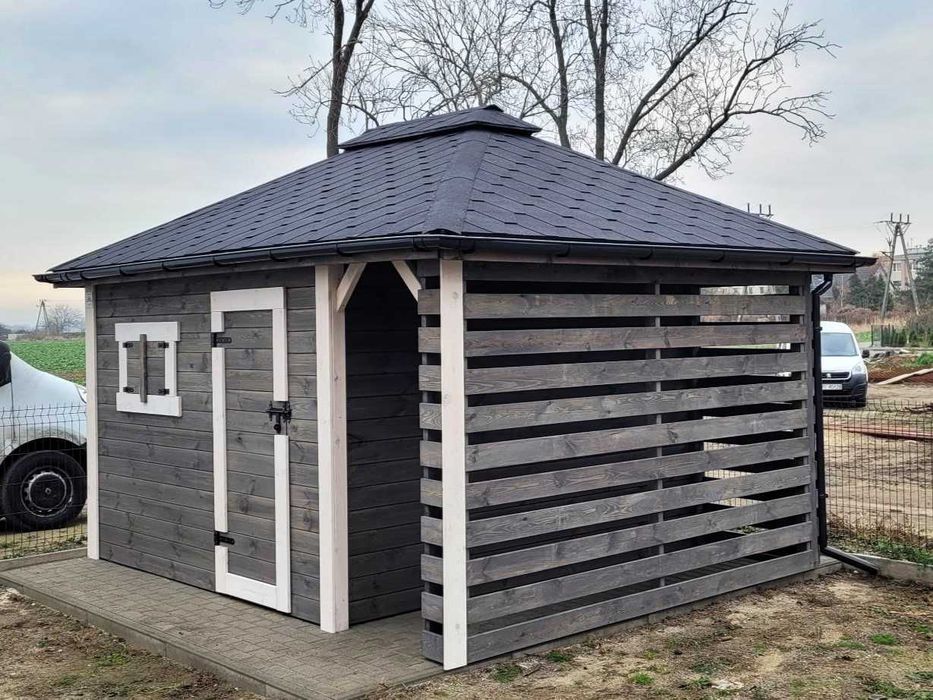 • • • • Domek narzędziowy • • • • NOEL 3x4 m DREWNOTRIK (każdy wymiar)