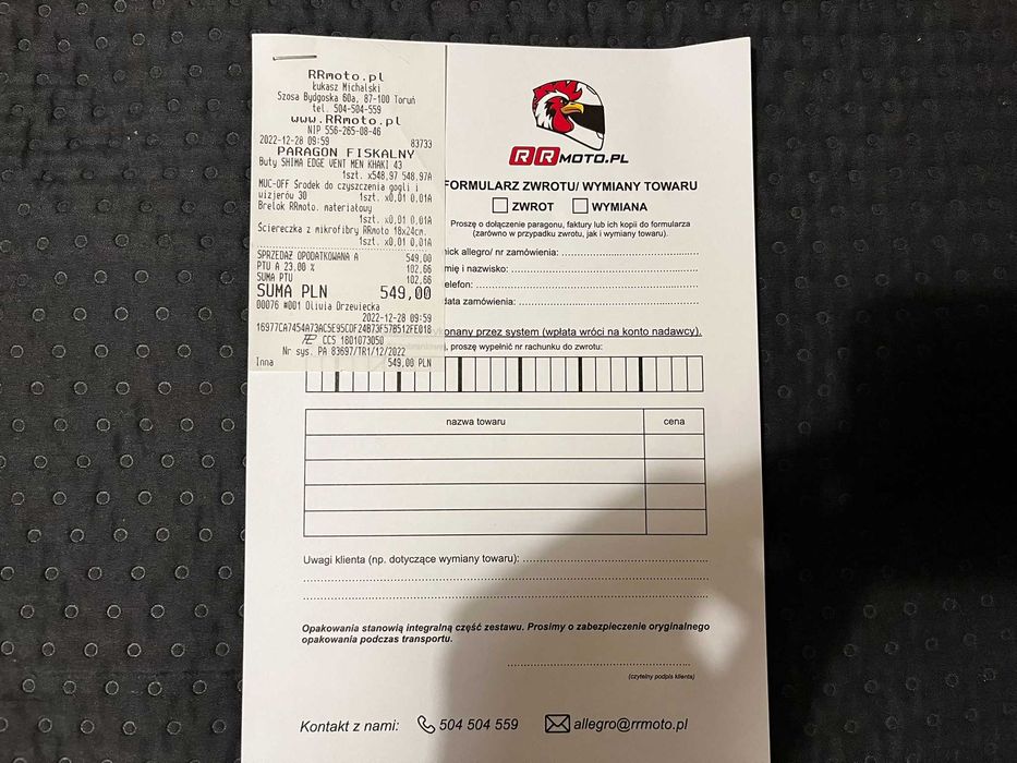 Buty motocyklowe Shima