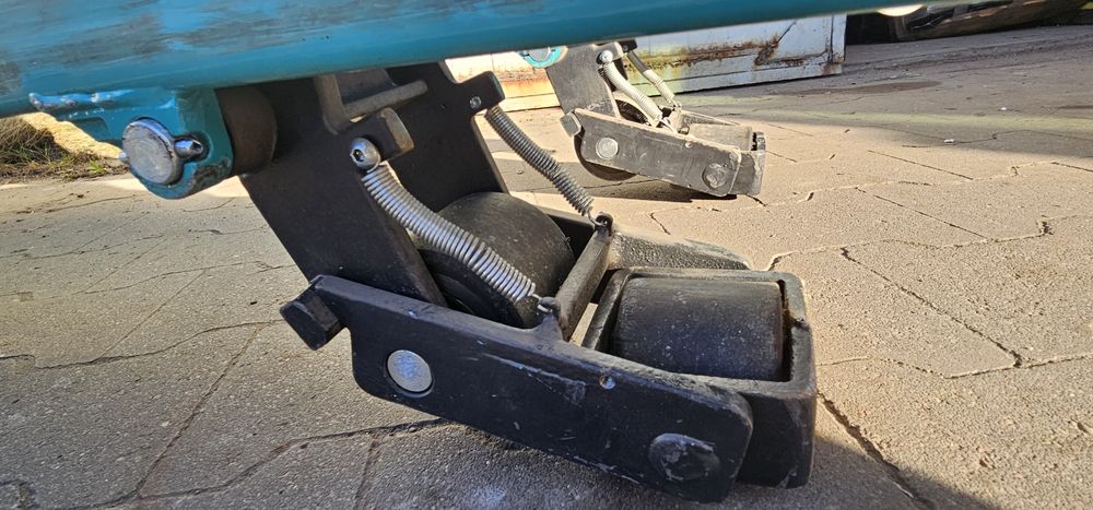 Wózek paletowy paleciak reczny Jungheinrich z jazdą boczną