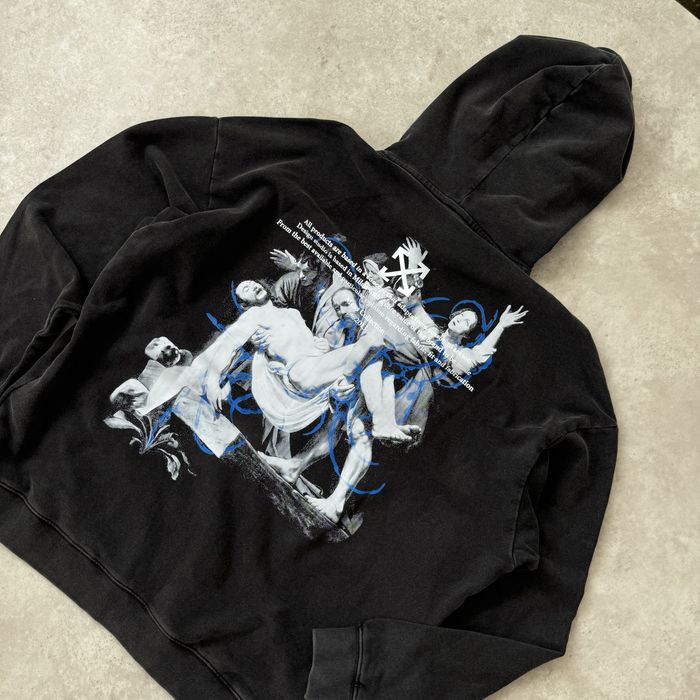 Худі кофта чоловіча Off-White Caravaggio Meus Collection