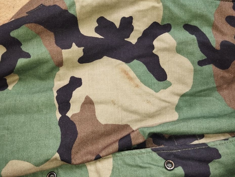 Kurtka US Army M65 kontraktowa camo woodland L
