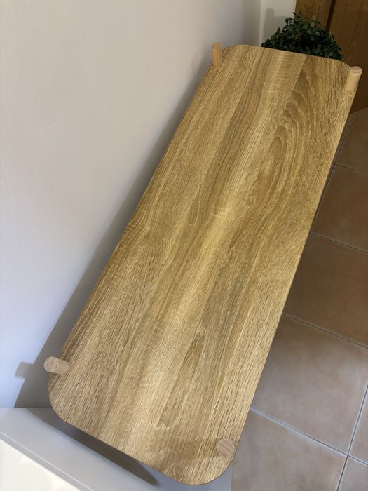 Estante Madeira 3 Níveis Estilo Nórdico Minimalista