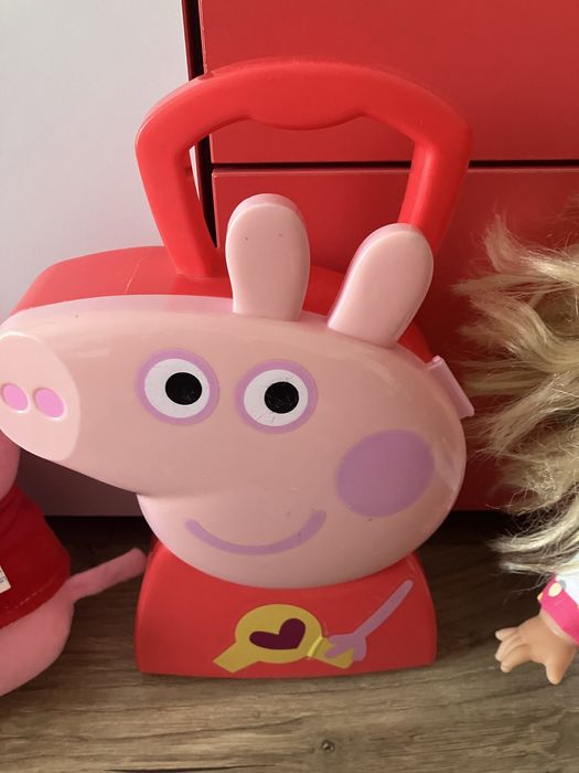 Zabawki dla dziewczynki, świnka peppa, puzzle, układanki, pluszaki