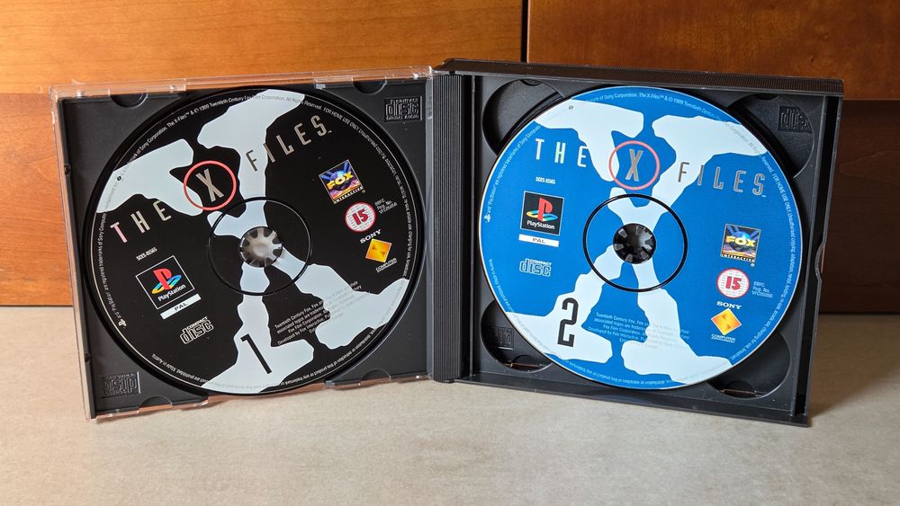 Jogo The X Files PS1 Completo