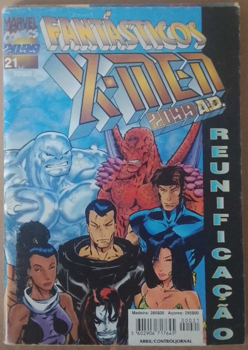 Fantásticos X-MEN A.D. nº 21 Marvel