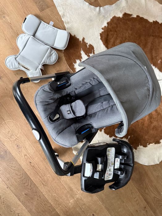 Fotelik Doona + /baza/ wkładka niemowlęca