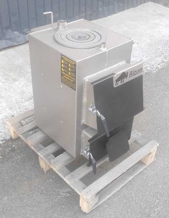 Твердопаливний котел марки Бізон з гарантією 5 років. Твердотопливный