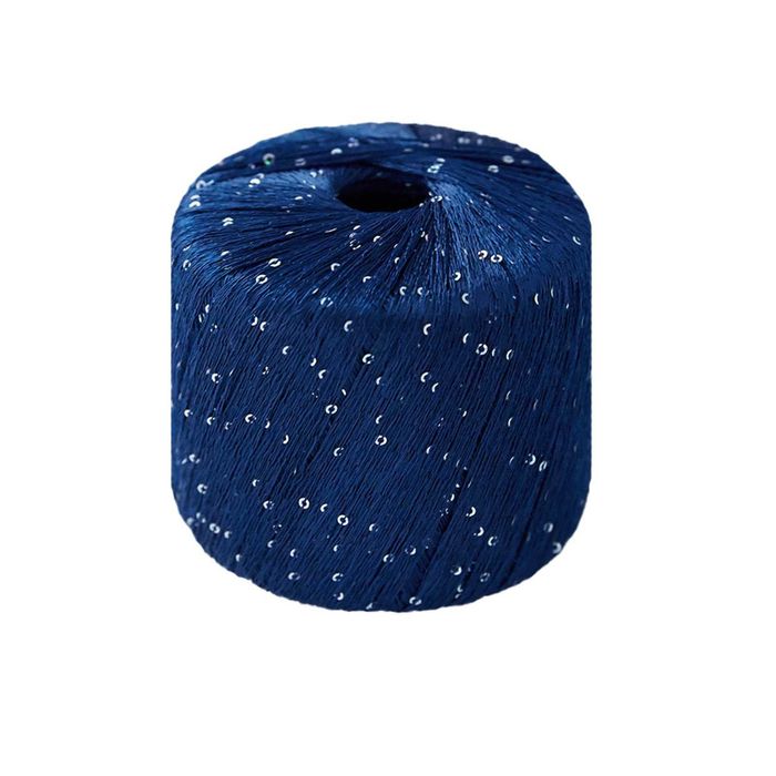 Włóczka, przędza z cekinami, paillettes firmy Lana Gatto