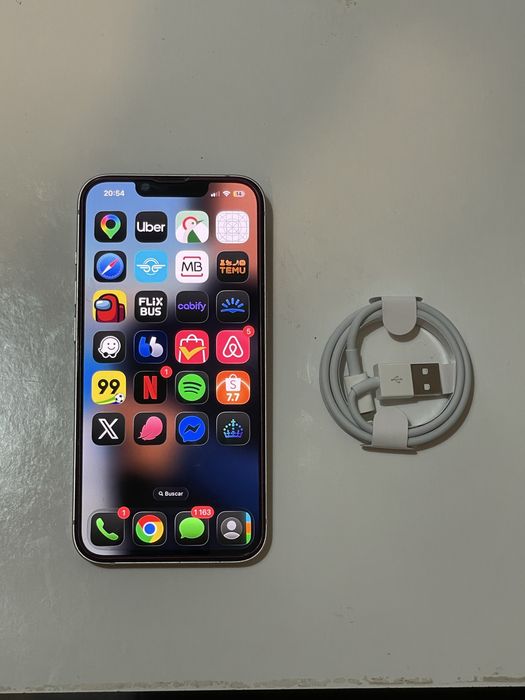 Apple iPhone 13 128GB (Rosa) | Ecrã Original | C/ Cabo e Acessórios Exclusivos |