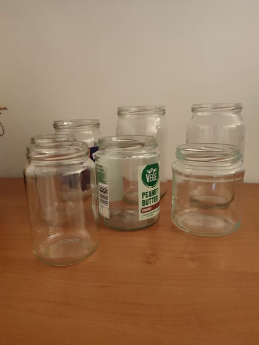 Słoiki różne 50 sztuk