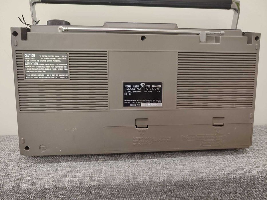 JVC RC-717, вінтаж. магнітола